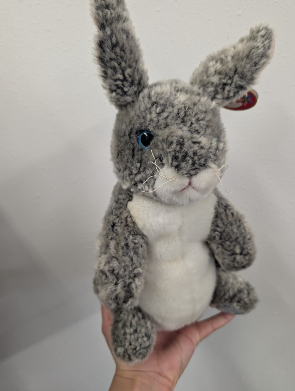 Hopper The Grey Bunny Ty Beanie Buddy